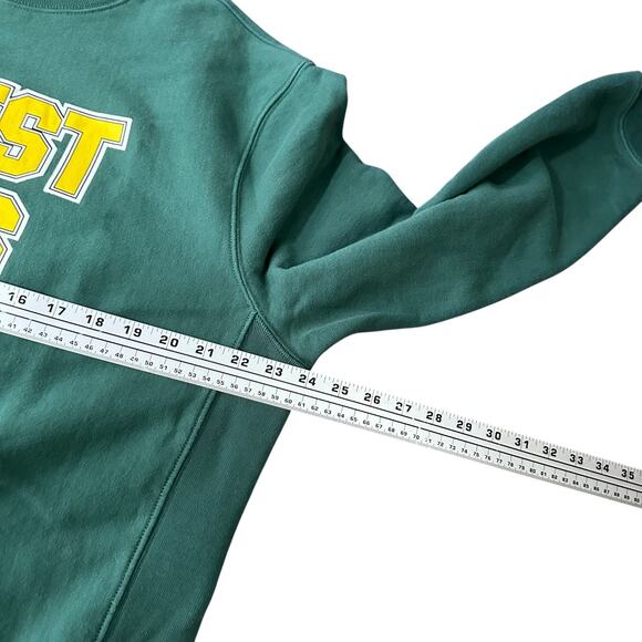 J.Crew Sportswear Thick Crewneck Forest Hills Sweatshirt Men Large Green Graphic - Picture 6 of 8